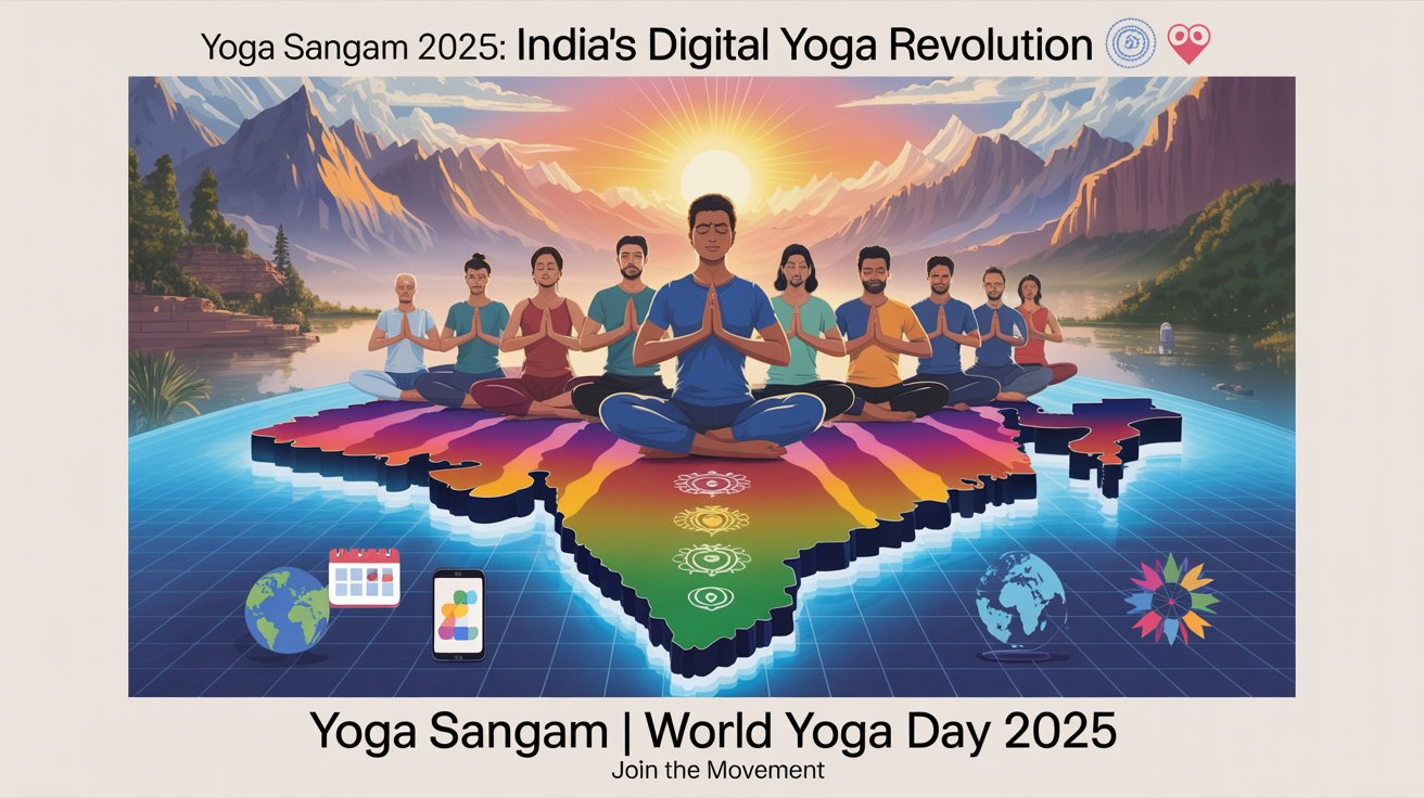 🧘‍♂️ Yoga Sangam in India: Uniting a Nation Through Wellness and Tradition