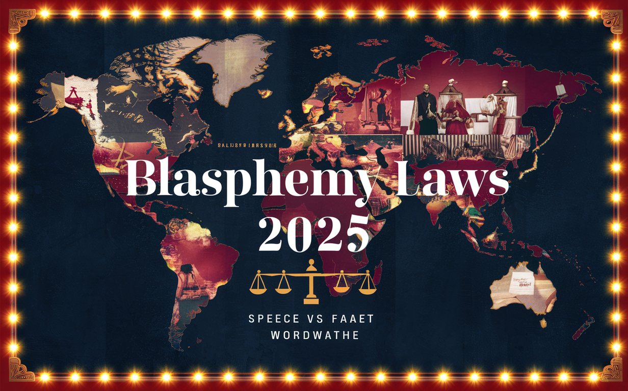 ⚖️ Blasphemy Laws in the World: Freedom of Speech vs Religious Sensitivity in 2025