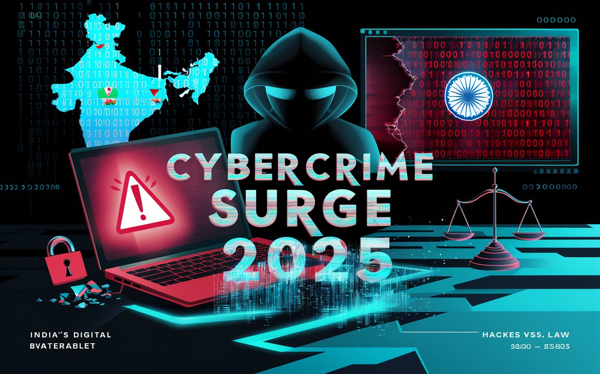⚖️ Cybercrime Surge in India 2025: Inside the Nation’s Digital Battlefield