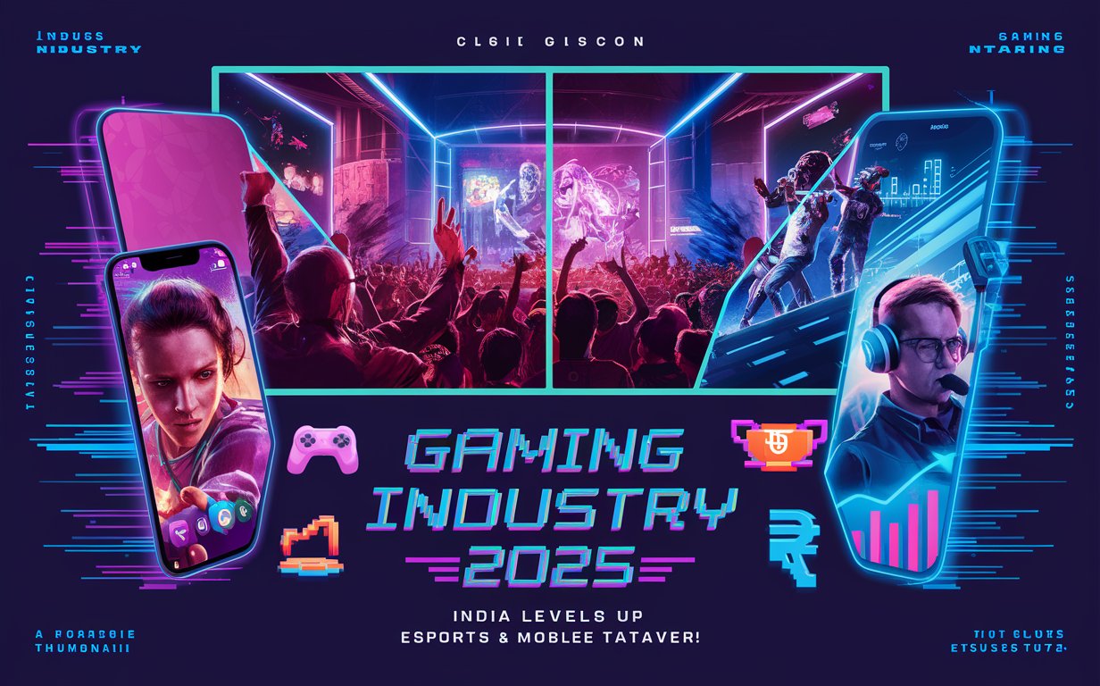 🎮 Gaming Industry in India 2025: Esports & Mobile Games Are Changing Everything