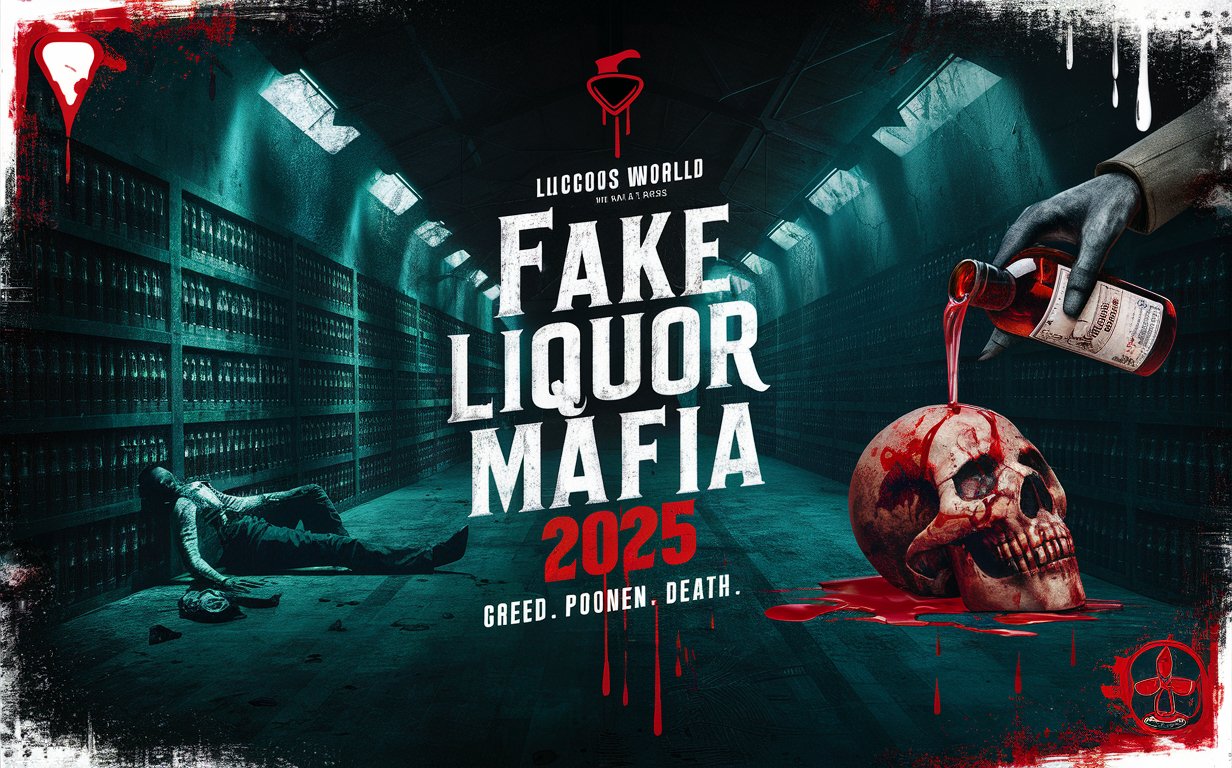 🍷 Fake Liquor Mafia in India 2025: A Deadly Game of Greed and Poison