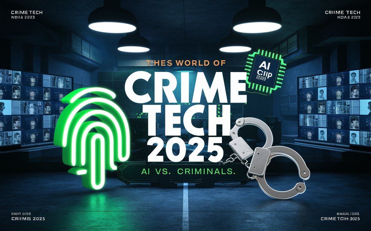 🔍 India’s Crime Tech 2025: How AI & Surveillance Are Cracking Down on Criminals