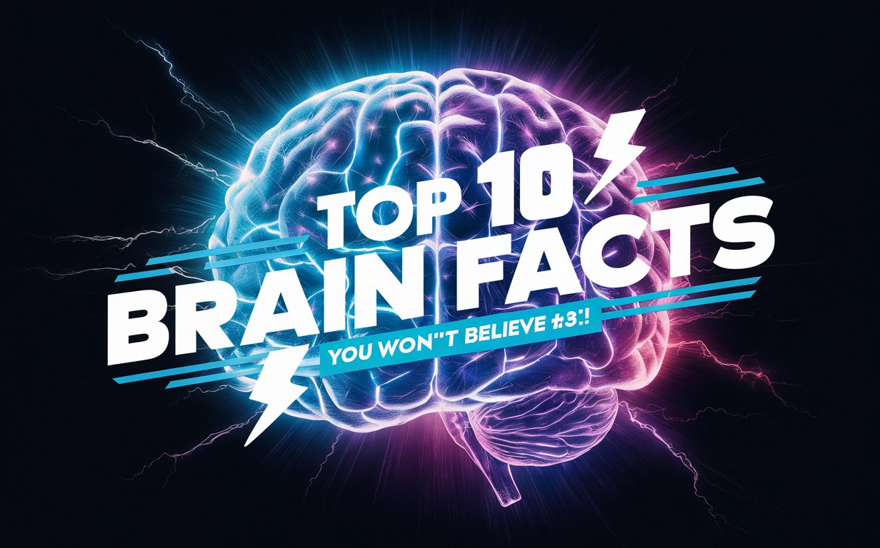 🧠 Top 10 Amazing Facts About the Human Brain That Will Blow Your Mind