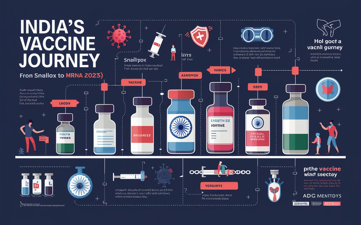 💉 The History of Vaccination in India: From Smallpox to mRNA in 2025