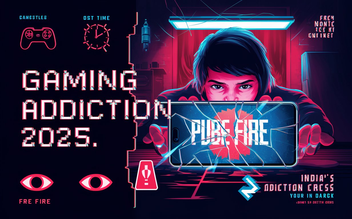🎮 Gaming Addiction in India 2025: A Digital Crisis Among Youth