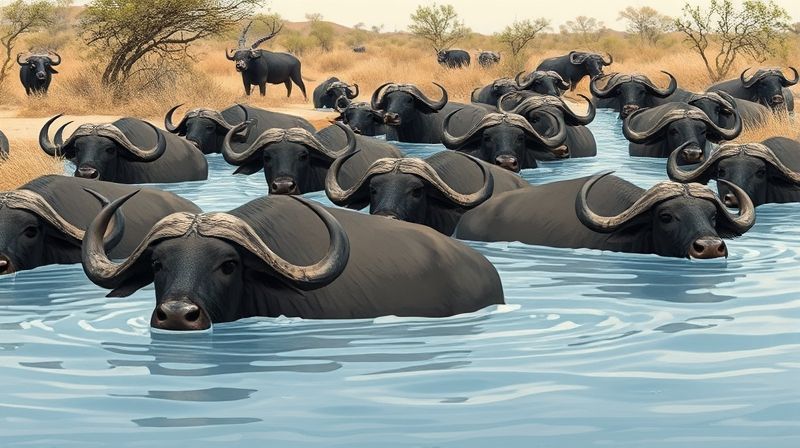 Buffaloes drown Namibia - Article illustration 1