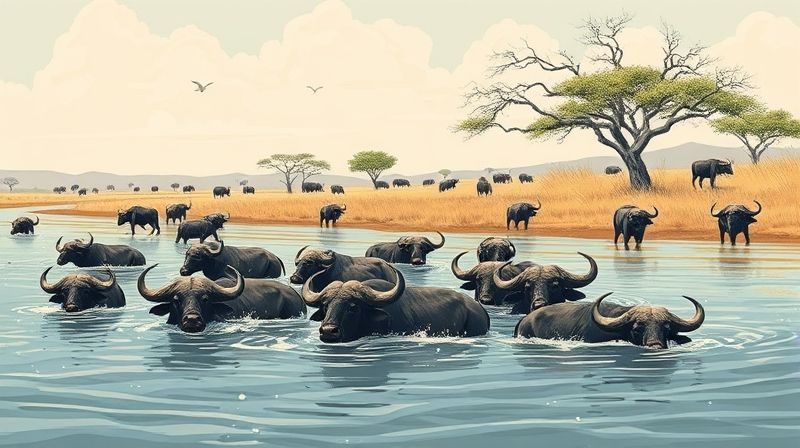 Buffaloes drown Namibia - Article illustration 2