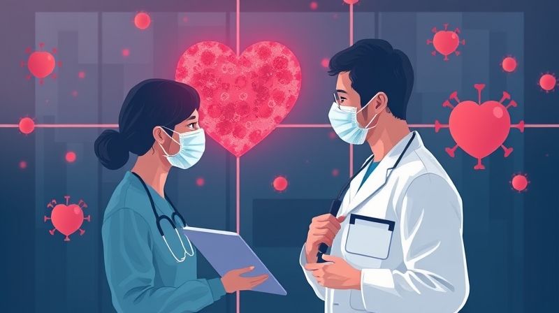 COVID-19 and heart health - Article illustration 1