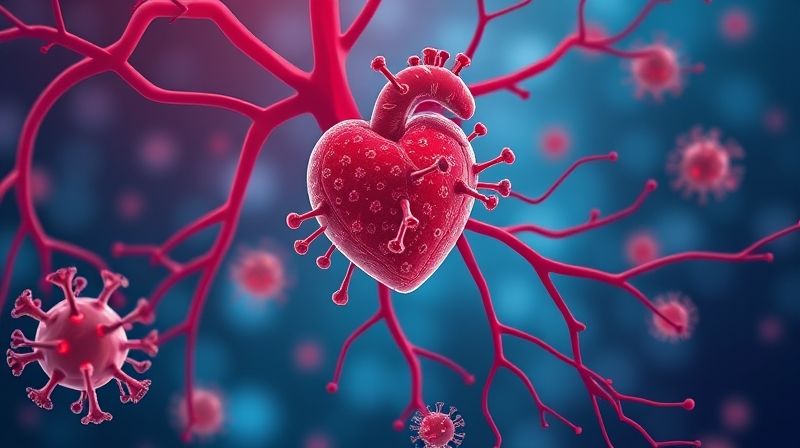 COVID-19 and heart health - Article illustration 2