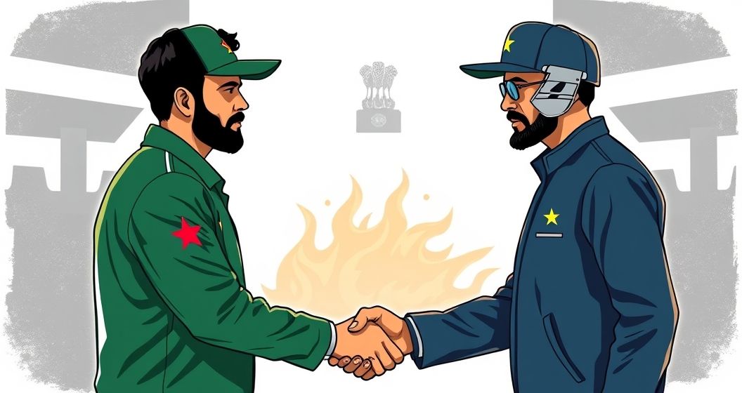 इंडिया पाकिस्तान हँडशेक वाद: आयसीसीने पीसीबीची मागणी नाकारली, आशिया कप 2025 धोक्यात?