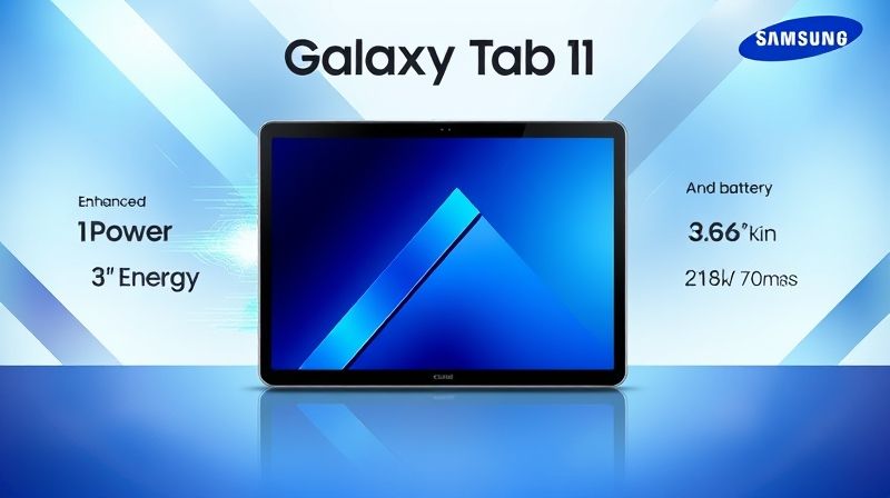 Samsung Galaxy Tab A11 - Article illustration 2
